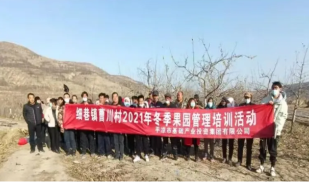 米兰(中国)在静宁帮扶村开展冬季果园管理培训(图3)