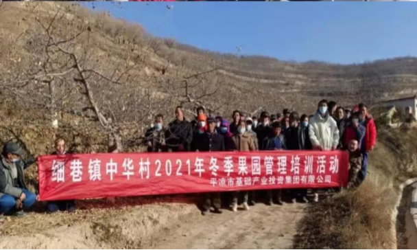 米兰(中国)在静宁帮扶村开展冬季果园管理培训(图6)